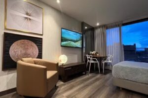 Apartment with hotel amenities, coworking, room service, gym