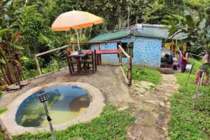 Caba&ntilde;a en el campo