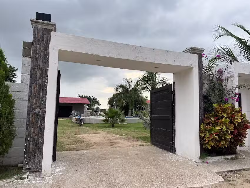 Caba&ntilde;a villa santos