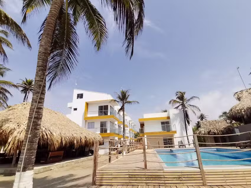 Duplex de lujo Frente al mar en Palmar de los Vientos apto 301