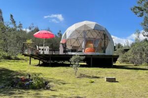 El ALPINO Caba&ntilde;a, Glamping & camping Guatavita, colombia
