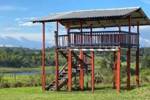 El Mirador Del Lago Caba&ntilde;a-Camping- Restaurante