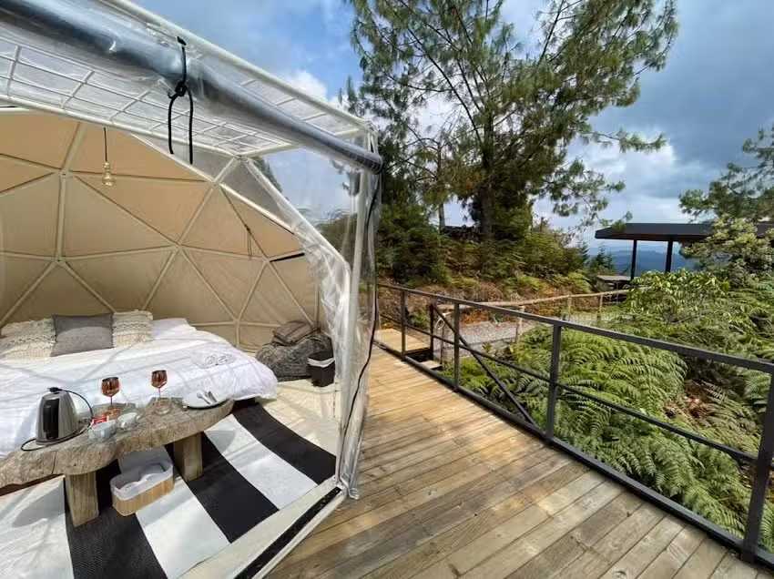 Glamping &ndash; La monta&ntilde;a sagrada