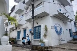 Hotel Caba&ntilde;a la bonita santorini colombiano