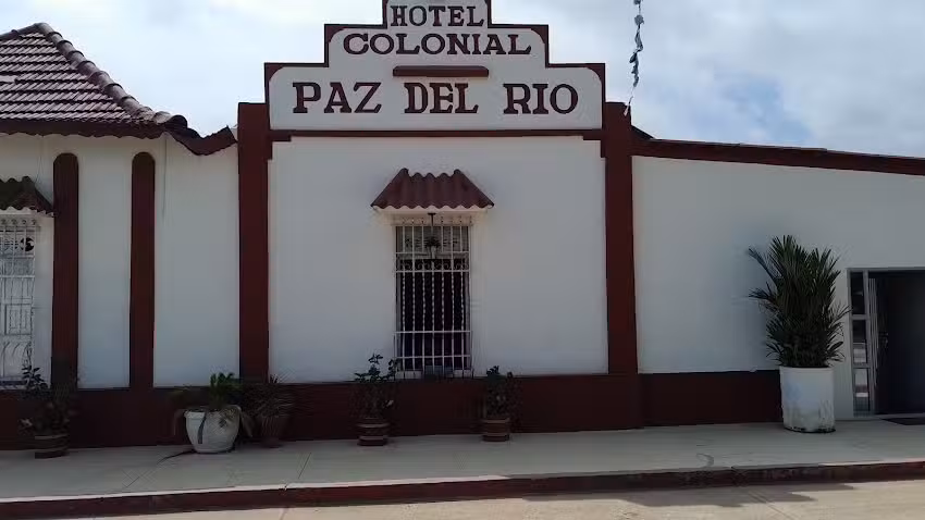 Hotel colonial Paz del rio