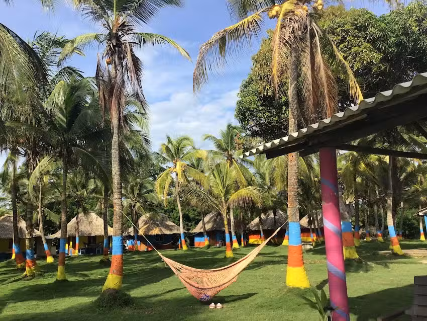 Hotel El PALMAR Tours, frente al mar, 10 minutos caminando por la playa del pueblo