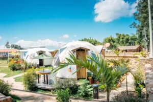 Hotel pueblito acuarela