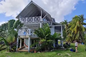 Islander House on Rocky Cay Beach