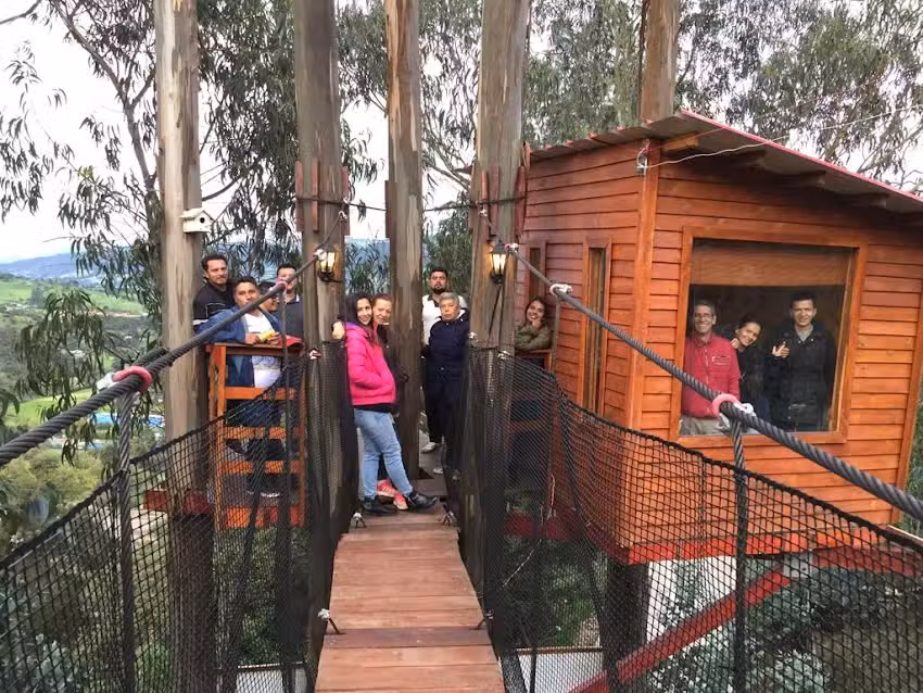 la casa en el arbol, los tunos