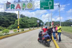 Letrero Bienvenida Prado Tolima