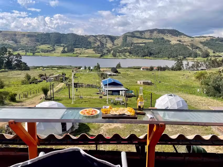 Mirador De La Laguna De Suesca