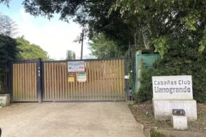 Portería Cabañas Club LLANOGRANDE