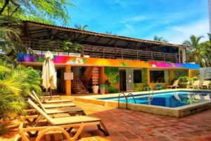 The Cantamar Beach Hostel.